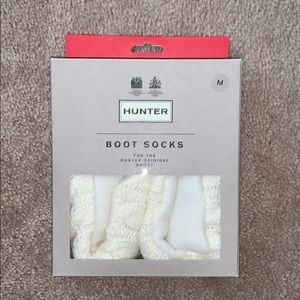 HUNTER short boot sweater socks